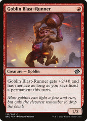 Goblin Corredor-bomba / Goblin Blast-Runner - Magic: The Gathering - MoxLand