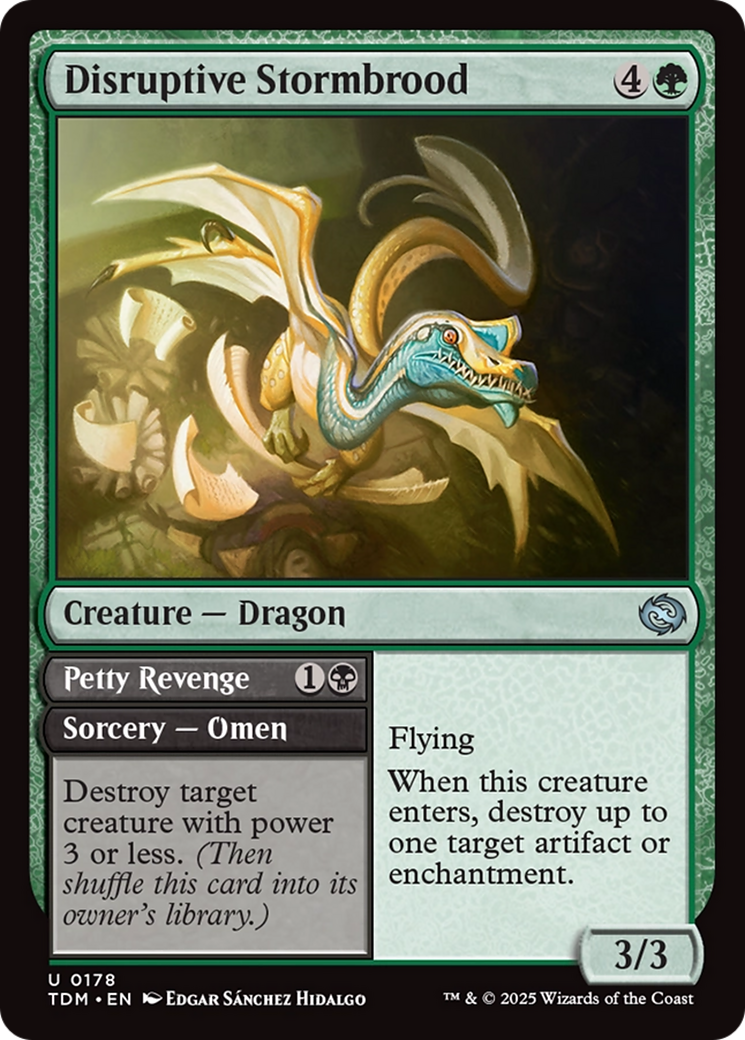 Tempesdrago Rompedor / Disruptive Stormbrood - Magic: The Gathering - MoxLand