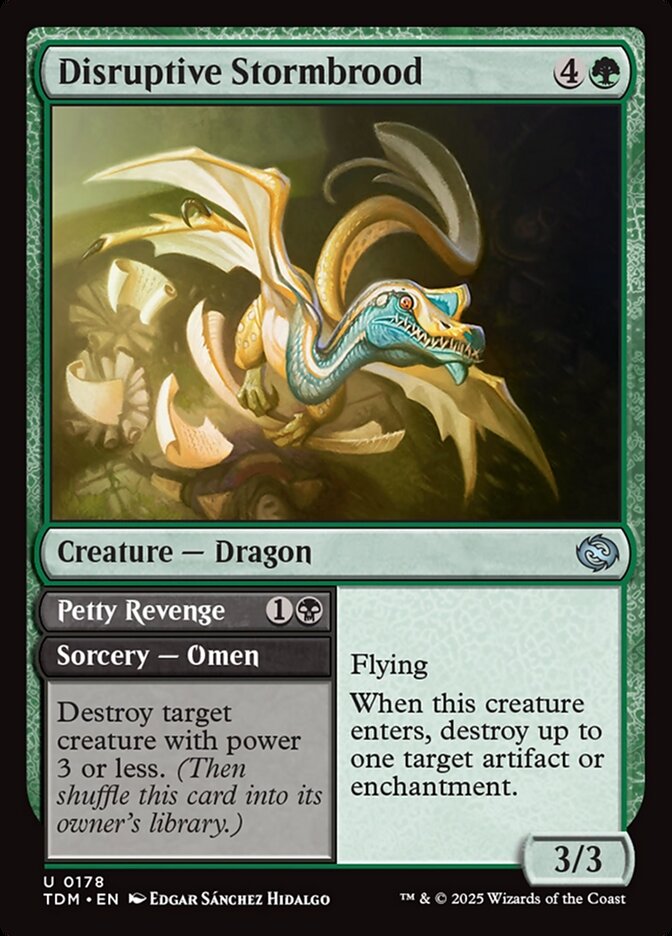 Tempesdrago Rompedor / Disruptive Stormbrood - Magic: The Gathering - MoxLand