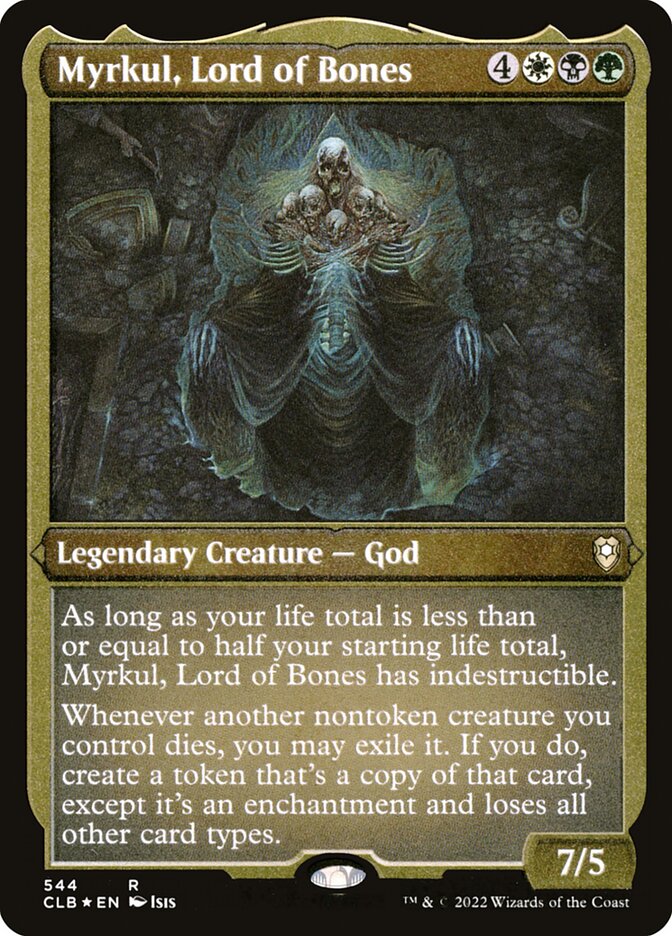 Myrkul, Senhor dos Ossos / Myrkul, Lord of Bones - Magic: The Gathering - MoxLand