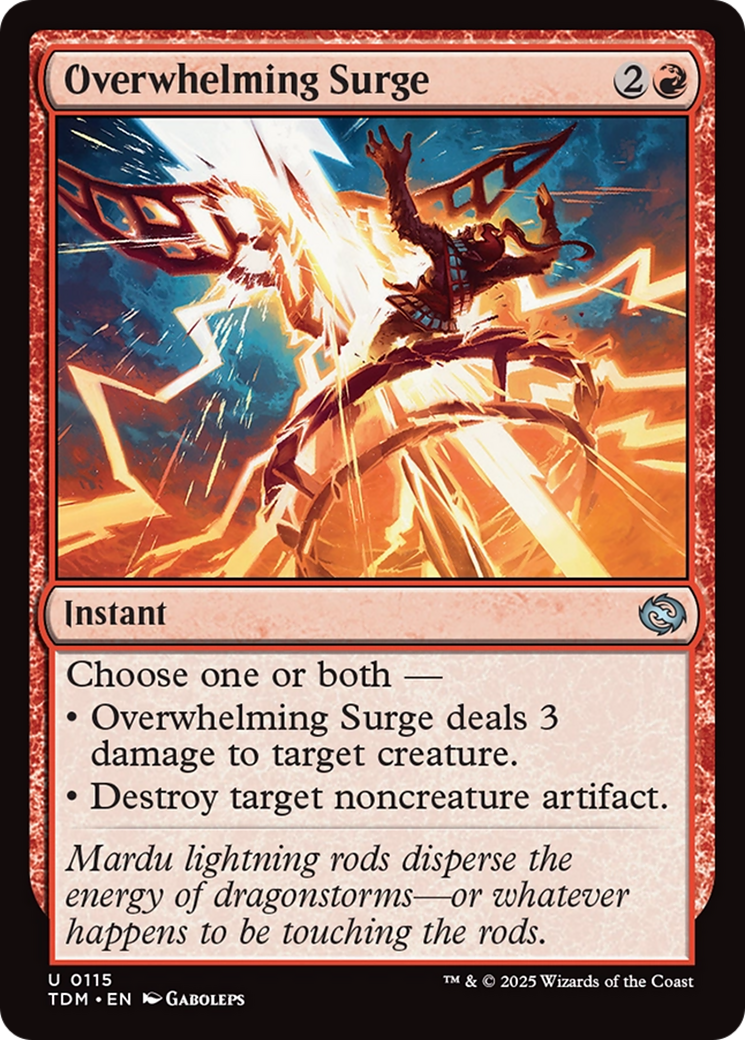 Surto Avassalador / Overwhelming Surge - Magic: The Gathering - MoxLand