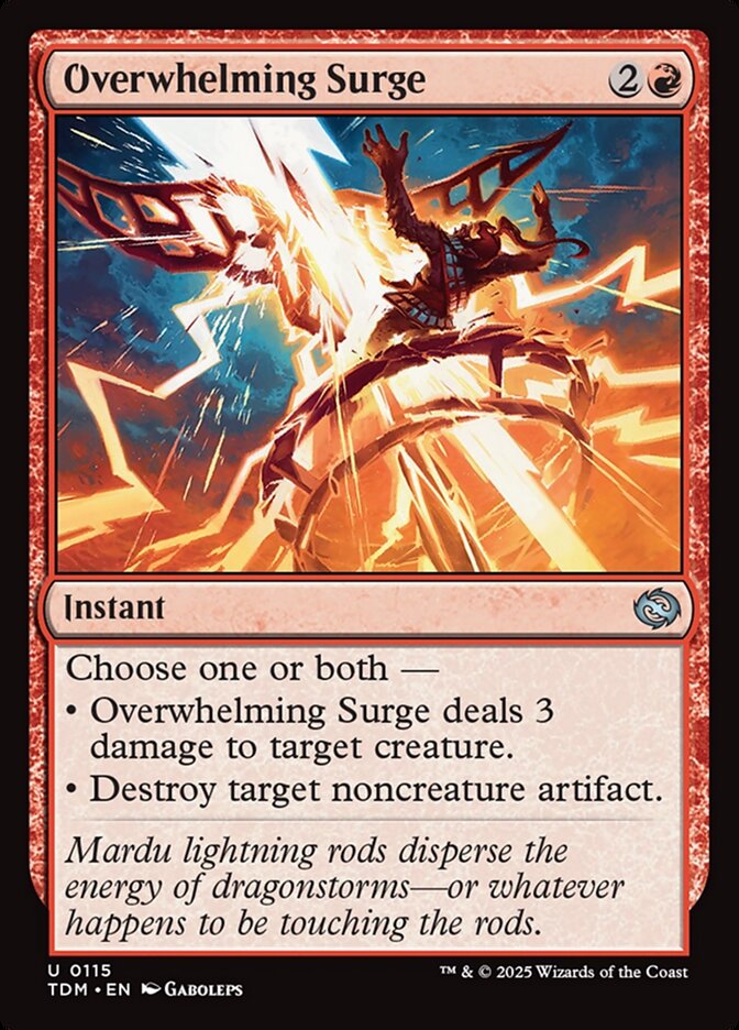 Surto Avassalador / Overwhelming Surge - Magic: The Gathering - MoxLand