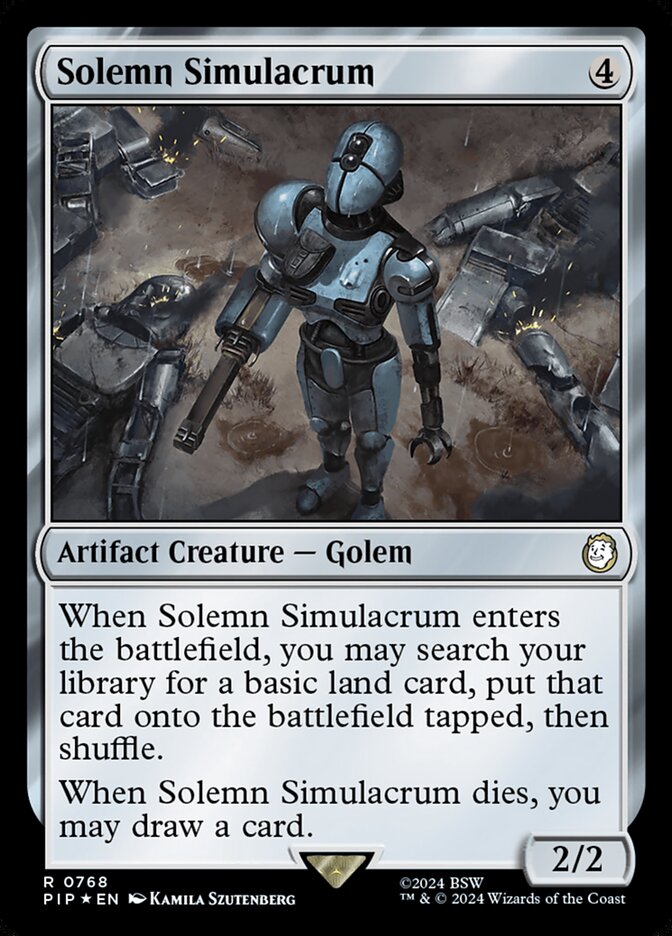 Simulacro Solene / Solemn Simulacrum - Magic: The Gathering - MoxLand