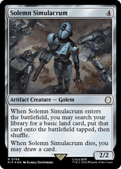 Simulacro Solene / Solemn Simulacrum - Magic: The Gathering - MoxLand