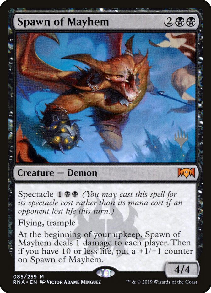 Prole do Pandemônio / Spawn of Mayhem - Magic: The Gathering - MoxLand