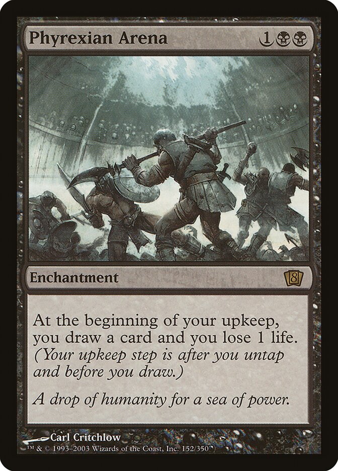 Arena Phyrexiana / Phyrexian Arena - Magic: The Gathering - MoxLand