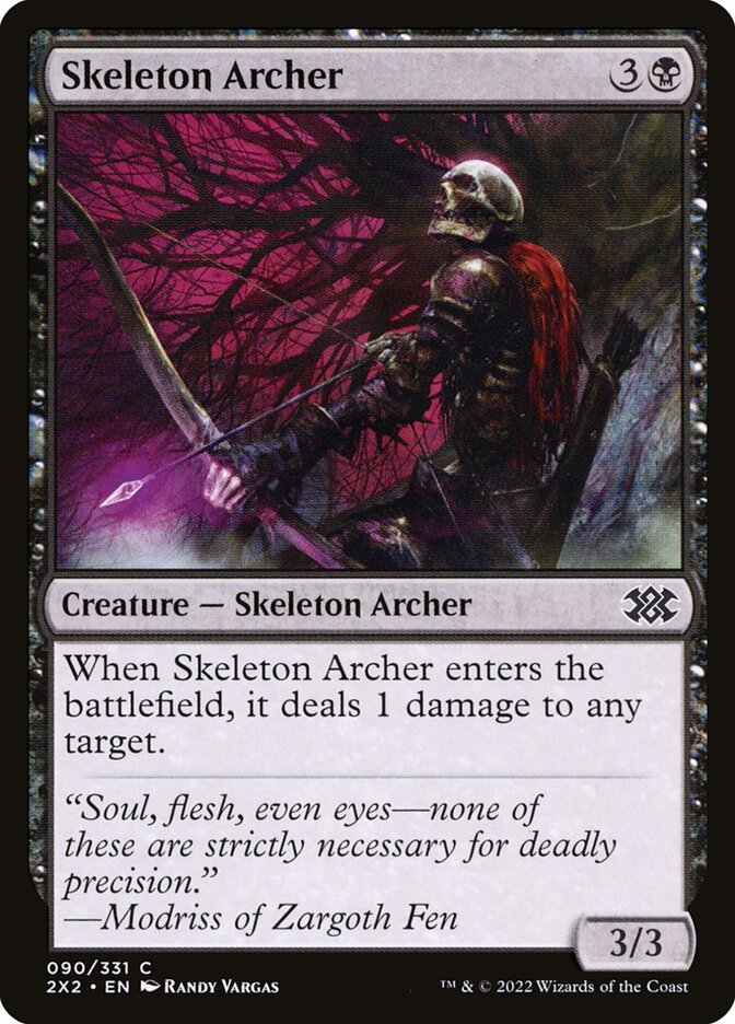 Arqueiro Esquelético / Skeleton Archer - Magic: The Gathering - MoxLand