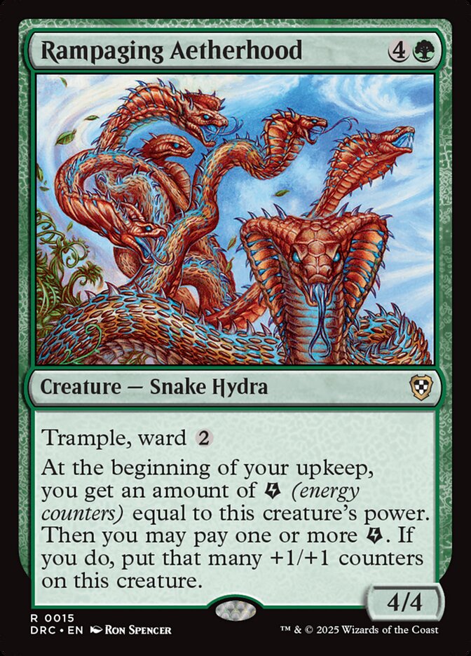 Rampaging Aetherhood - Magic: The Gathering - MoxLand