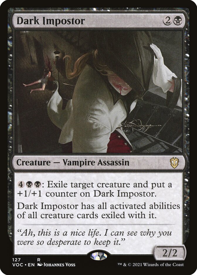 Impostor Sombrio / Dark Impostor - Magic: The Gathering - MoxLand