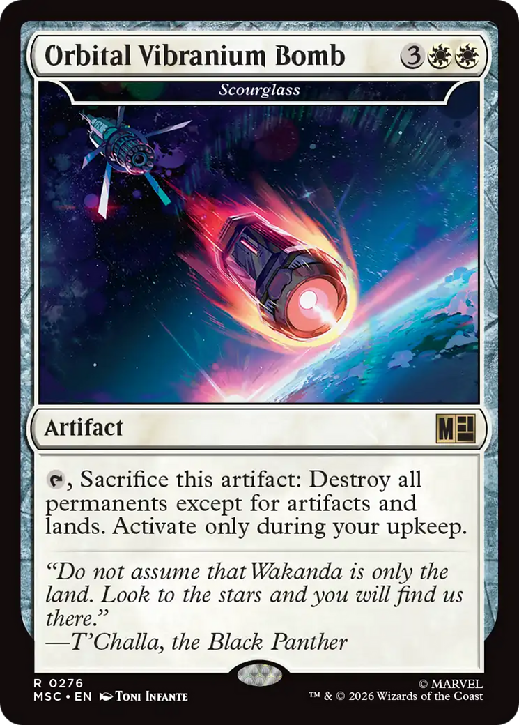 Orbital Vibranium Bomb - Magic: The Gathering - MoxLand