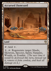 Accursed Duneyard - Magic: The Gathering - MoxLand