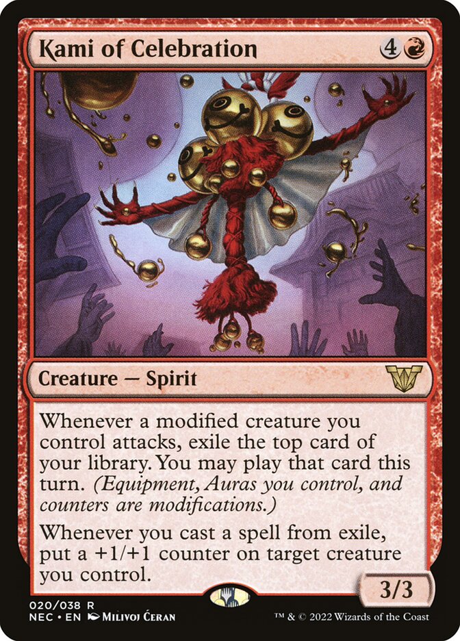 Kami da Celebração / Kami of Celebration - Magic: The Gathering - MoxLand