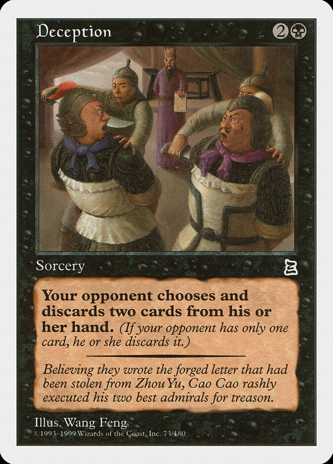 Deception - Magic: The Gathering - MoxLand