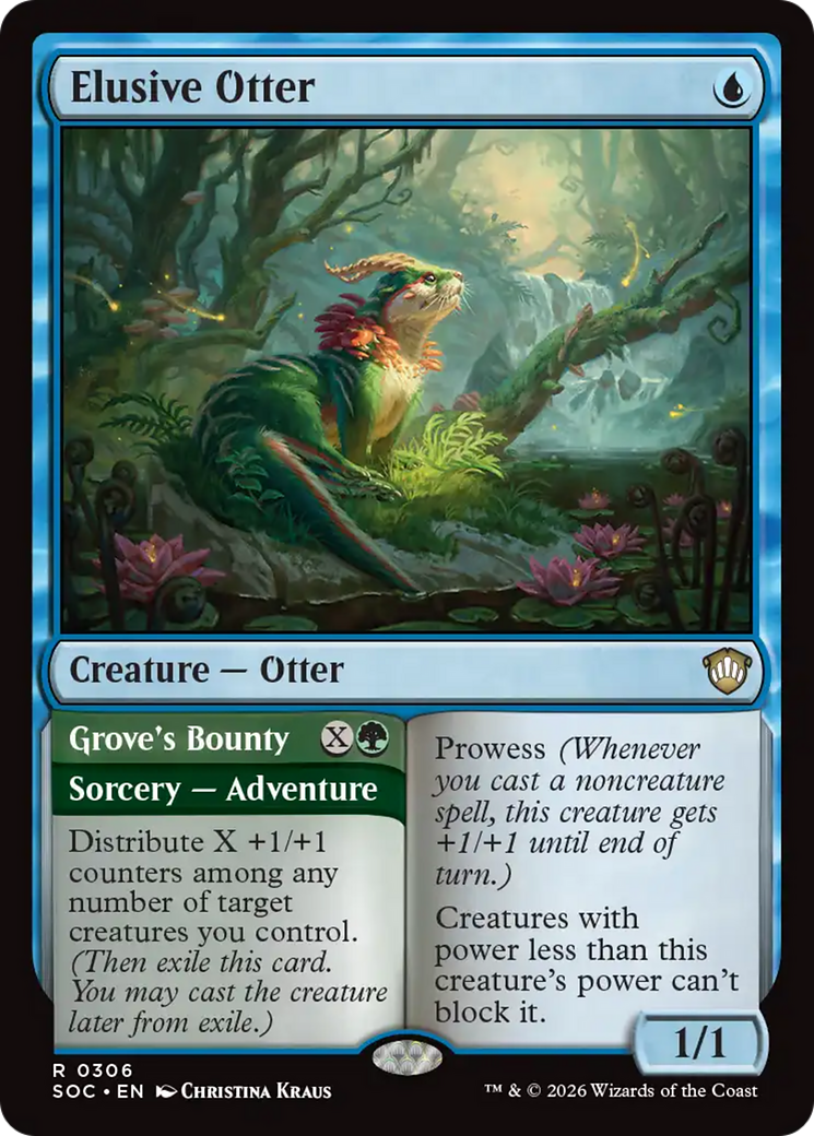 Lontra Esquiva / Elusive Otter - Magic: The Gathering - MoxLand