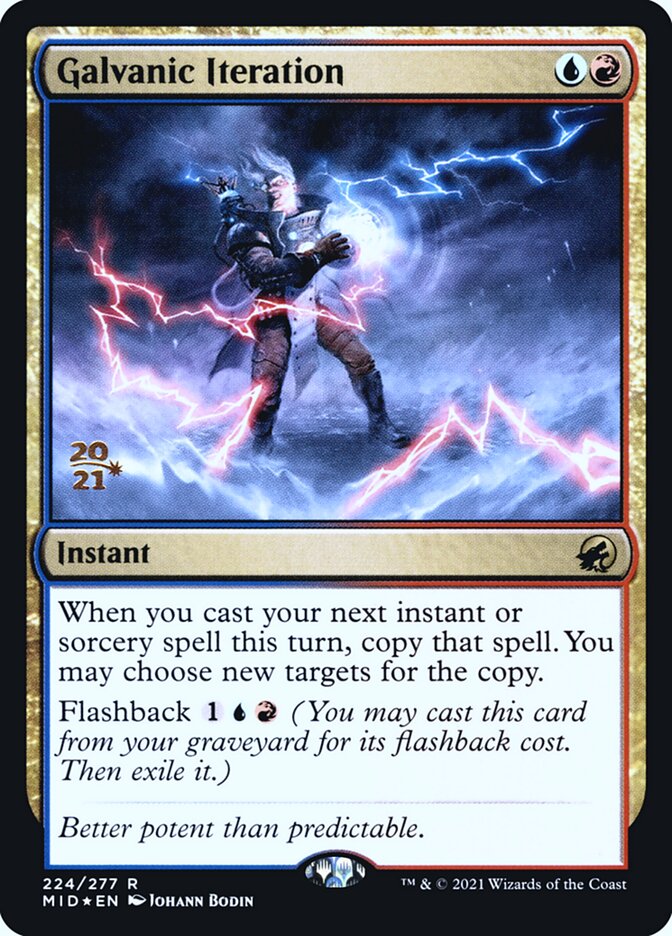 Iteração Galvânica / Galvanic Iteration - Magic: The Gathering - MoxLand