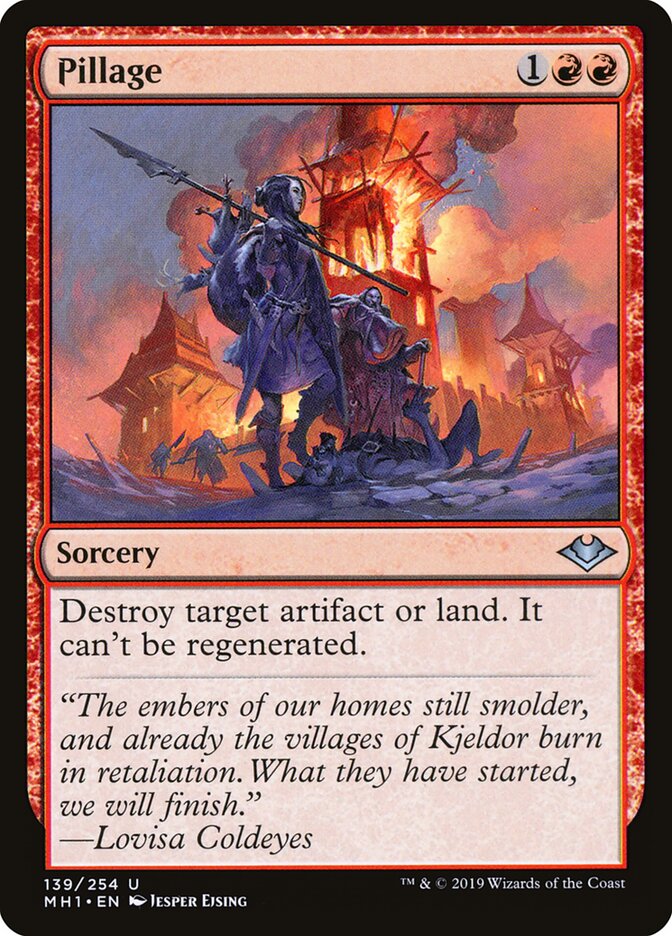 Pilhagem / Pillage - Magic: The Gathering - MoxLand