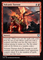 Torrente Vulcânica / Volcanic Torrent - Magic: The Gathering - MoxLand