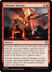 Torrente Vulcânica / Volcanic Torrent - Magic: The Gathering - MoxLand