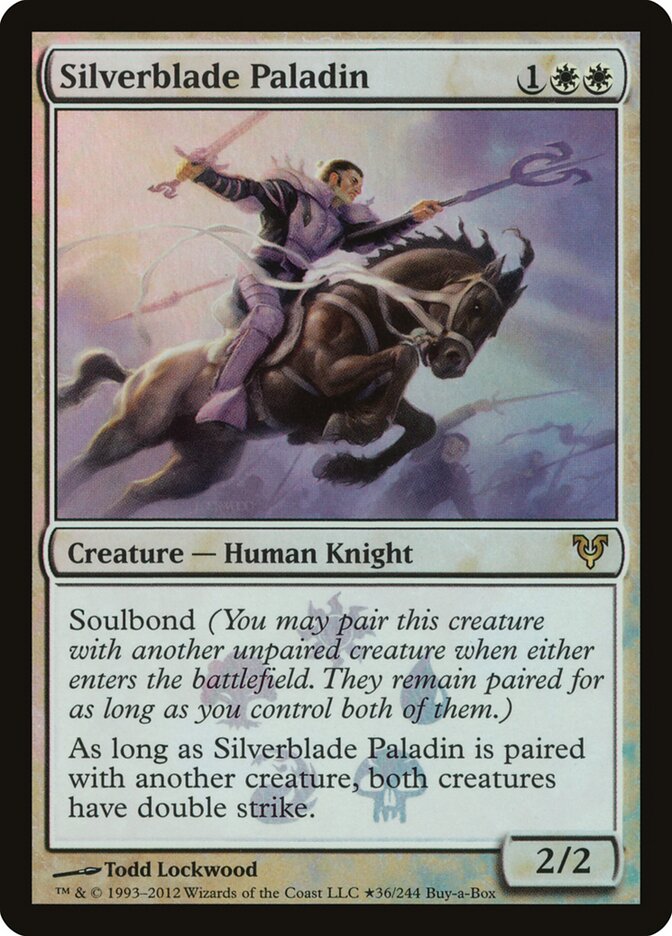 Paladino da Espada de Prata / Silverblade Paladin - Magic: The Gathering - MoxLand