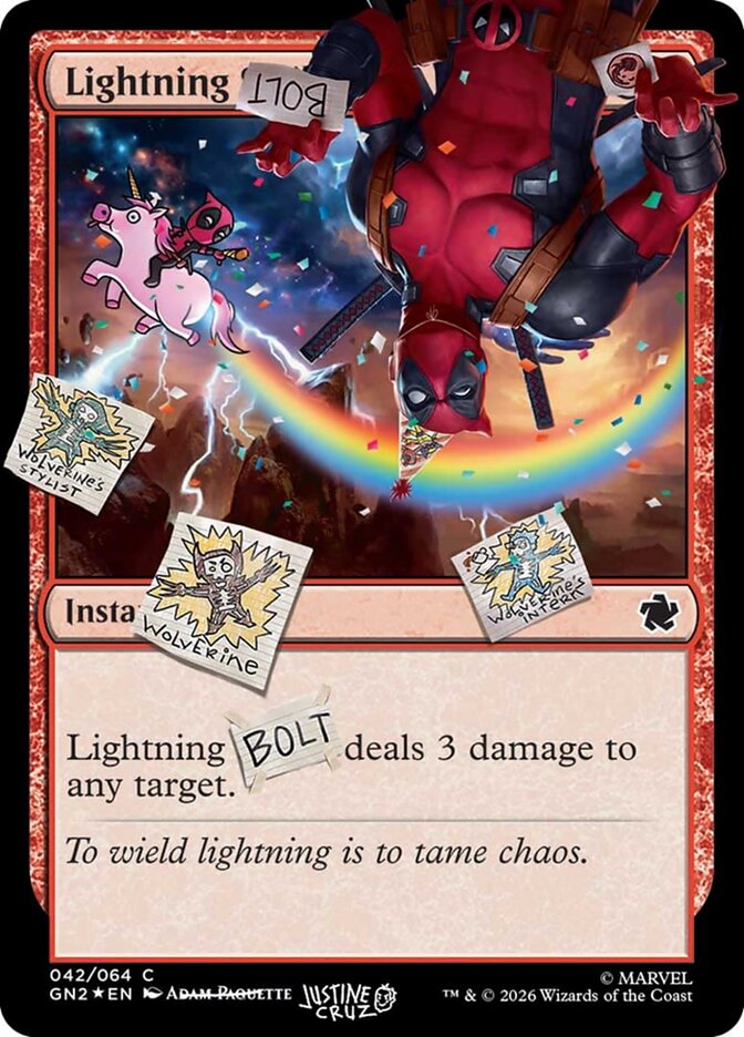 Raio / Lightning Bolt - Magic: The Gathering - MoxLand