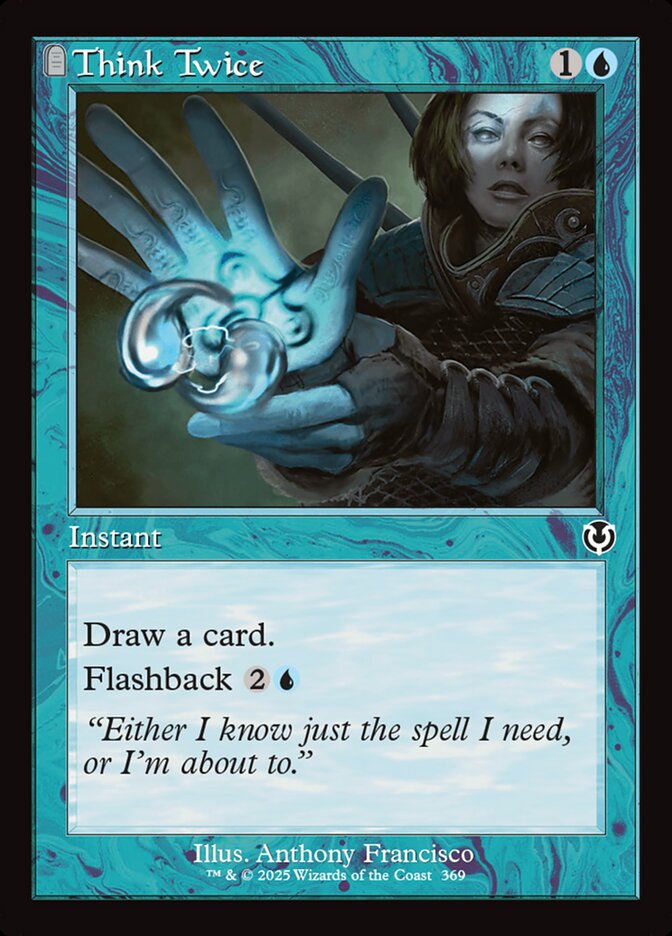Pensar Duas Vezes / Think Twice - Magic: The Gathering - MoxLand