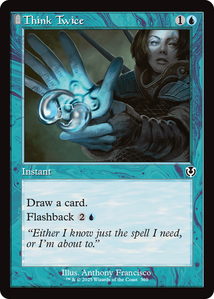 Pensar Duas Vezes / Think Twice - Magic: The Gathering - MoxLand