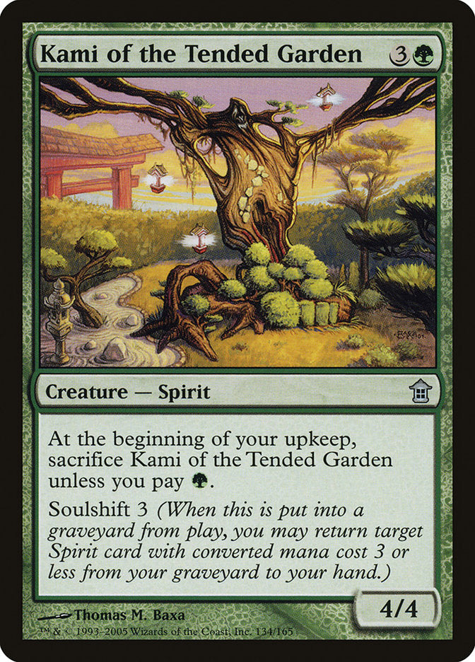 Kami do Jardim Guardado / Kami of the Tended Garden - Magic: The Gathering - MoxLand