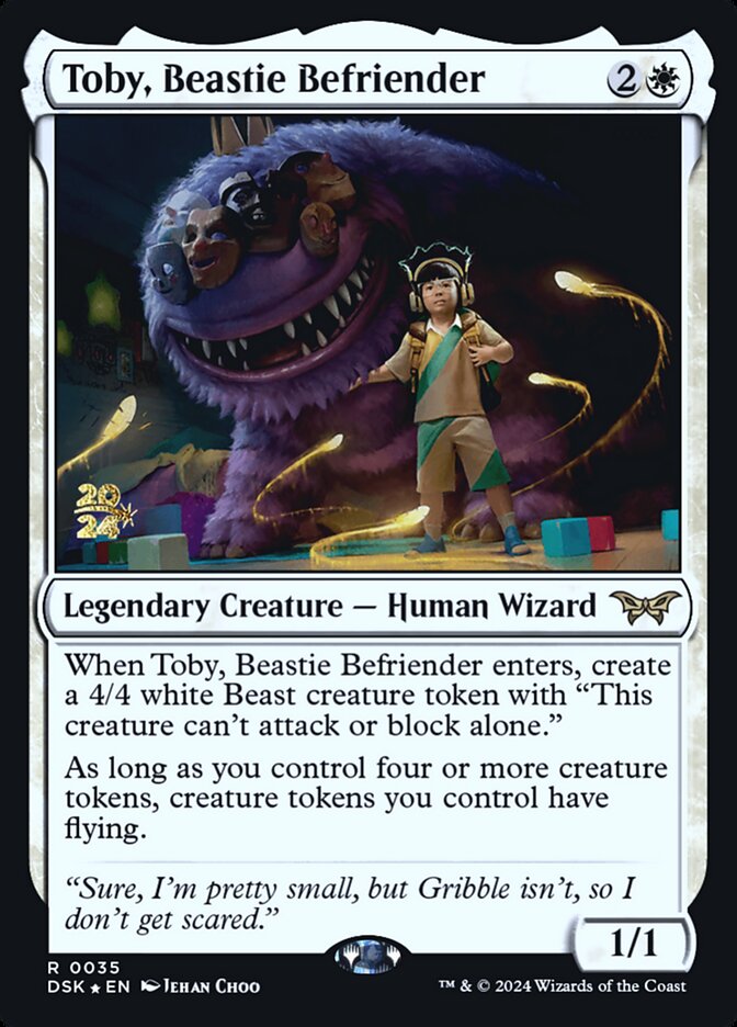 Toby, Beastie Befriender - Magic: The Gathering - MoxLand