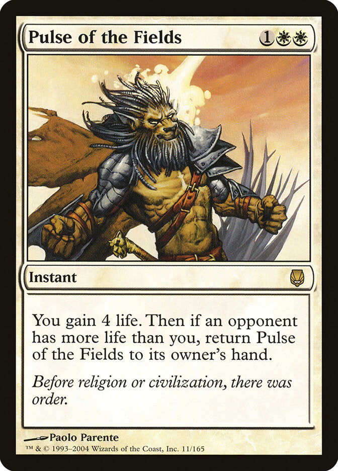 Pulso dos Campos / Pulse of the Fields - Magic: The Gathering - MoxLand
