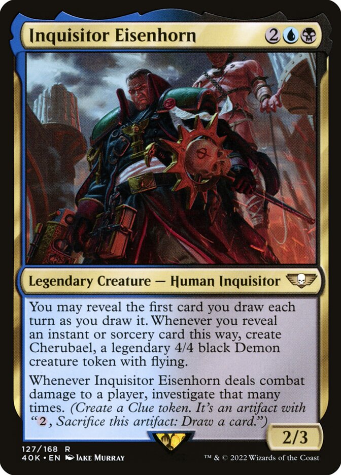 Inquisidor Eisenhorn / Inquisitor Eisenhorn - Magic: The Gathering - MoxLand