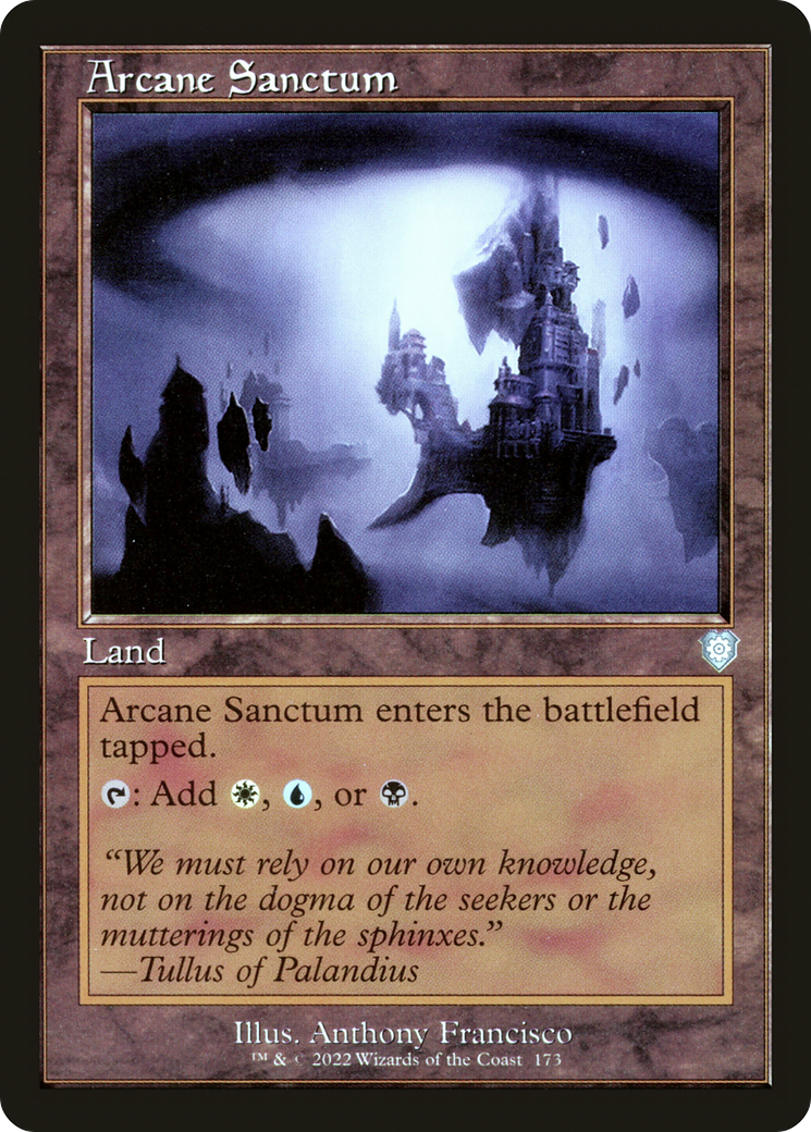 Santuário Arcano / Arcane Sanctum - Magic: The Gathering - MoxLand