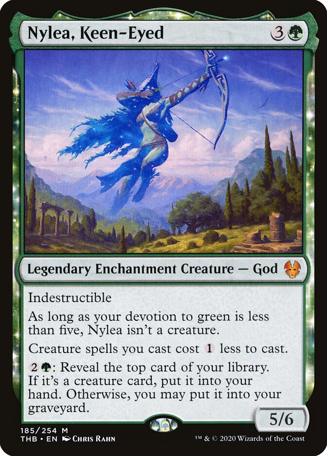 Nileia, Mira Certeira / Nylea, Keen-Eyed - Magic: The Gathering - MoxLand