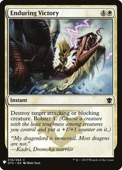 Vitória Duradoura / Enduring Victory - Magic: The Gathering - MoxLand