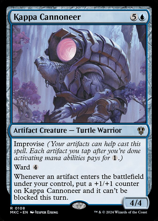 Canhoneiro Kappa / Kappa Cannoneer - Magic: The Gathering - MoxLand