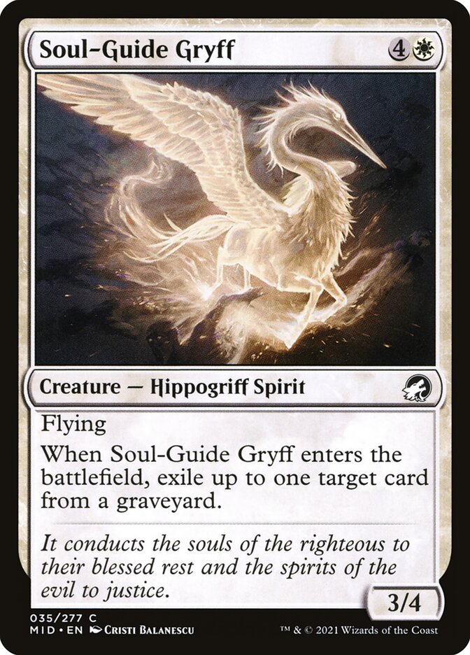 Grifino Guia-almas / Soul-Guide Gryff - Magic: The Gathering - MoxLand