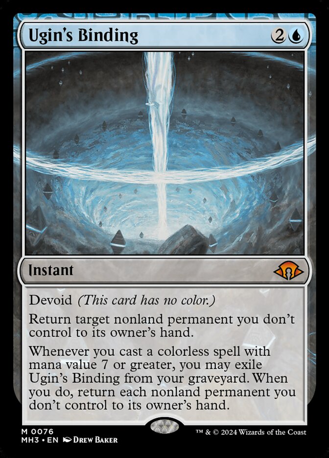 Aprisionamento de Ugin / Ugin's Binding - Magic: The Gathering - MoxLand