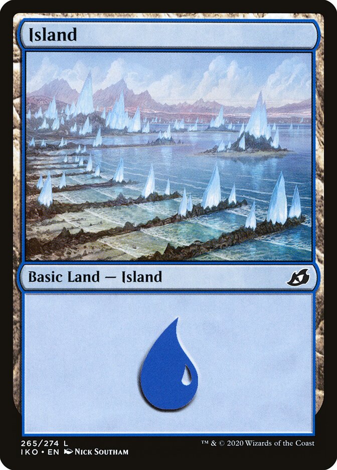 Ilha / Island - Magic: The Gathering - MoxLand