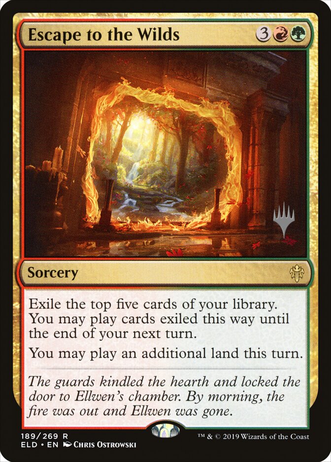 Fuga para as Terras Selvagens / Escape to the Wilds - Magic: The Gathering - MoxLand