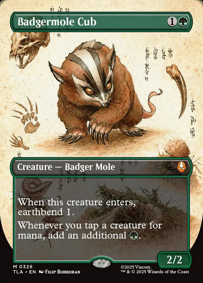 Filhote de Toupeira-texugo / Badgermole Cub - Magic: The Gathering - MoxLand