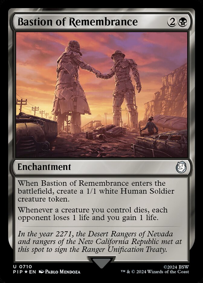 Bastião da Recordação / Bastion of Remembrance - Magic: The Gathering - MoxLand