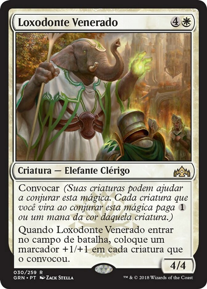 Loxodonte Venerado / Venerated Loxodon - Magic: The Gathering - MoxLand