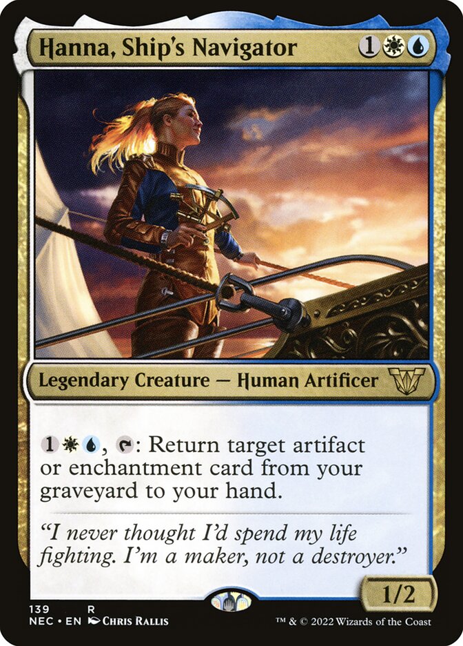 Hanna, Navegadora / Hanna, Ship's Navigator - Magic: The Gathering - MoxLand