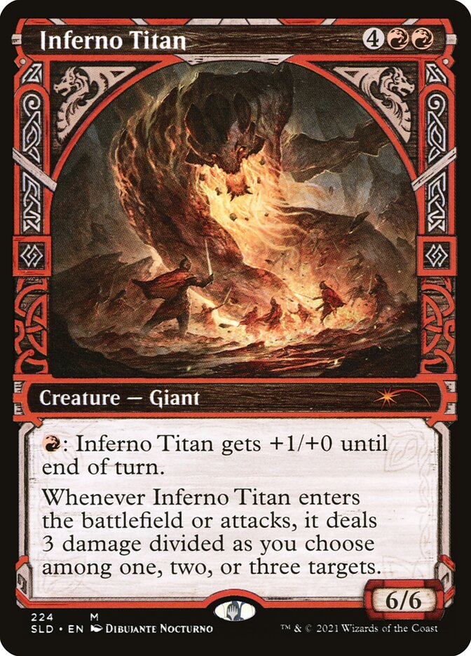 Titã do Inferno / Inferno Titan - Magic: The Gathering - MoxLand