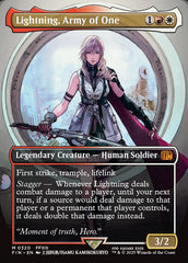 Lightning, Exército de Um / Lightning, Army of One - Magic: The Gathering - MoxLand