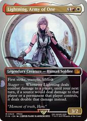 Lightning, Exército de Um / Lightning, Army of One - Magic: The Gathering - MoxLand