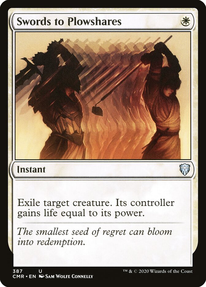 Espadas em Arados / Swords to Plowshares - Magic: The Gathering - MoxLand