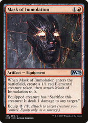 Máscara da Imolação / Mask of Immolation - Magic: The Gathering - MoxLand