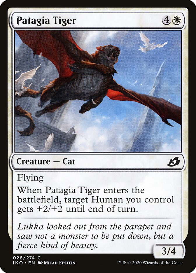 Tigre-de-patágio / Patagia Tiger - Magic: The Gathering - MoxLand