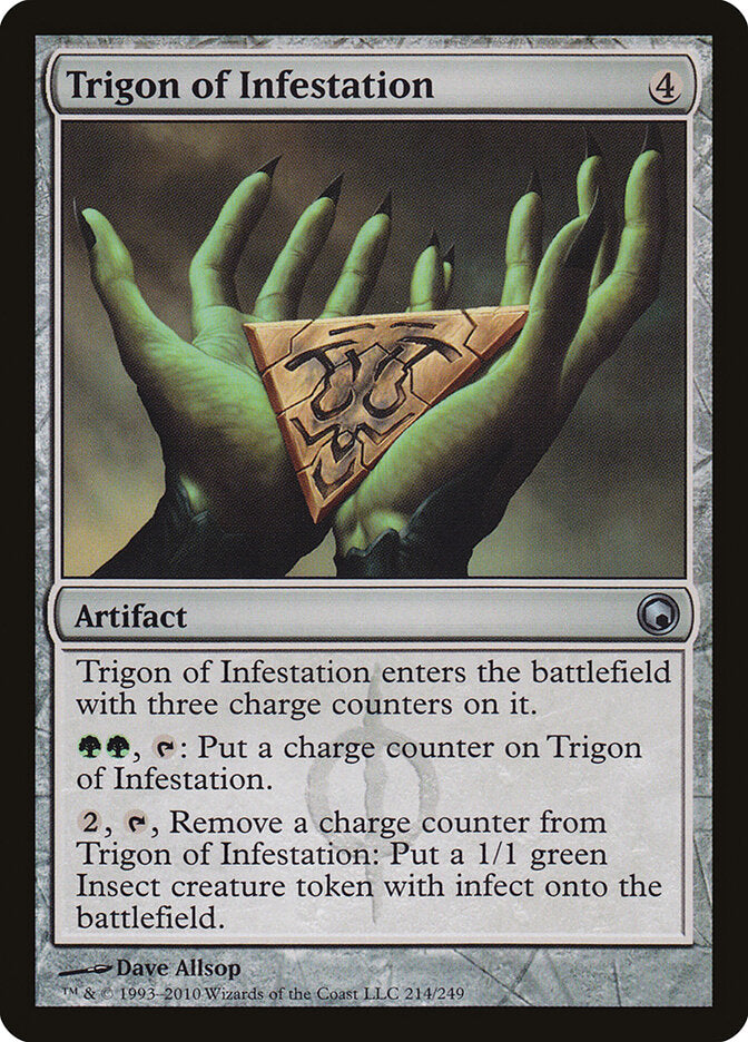 Trígono da Infestação / Trigon of Infestation - Magic: The Gathering - MoxLand