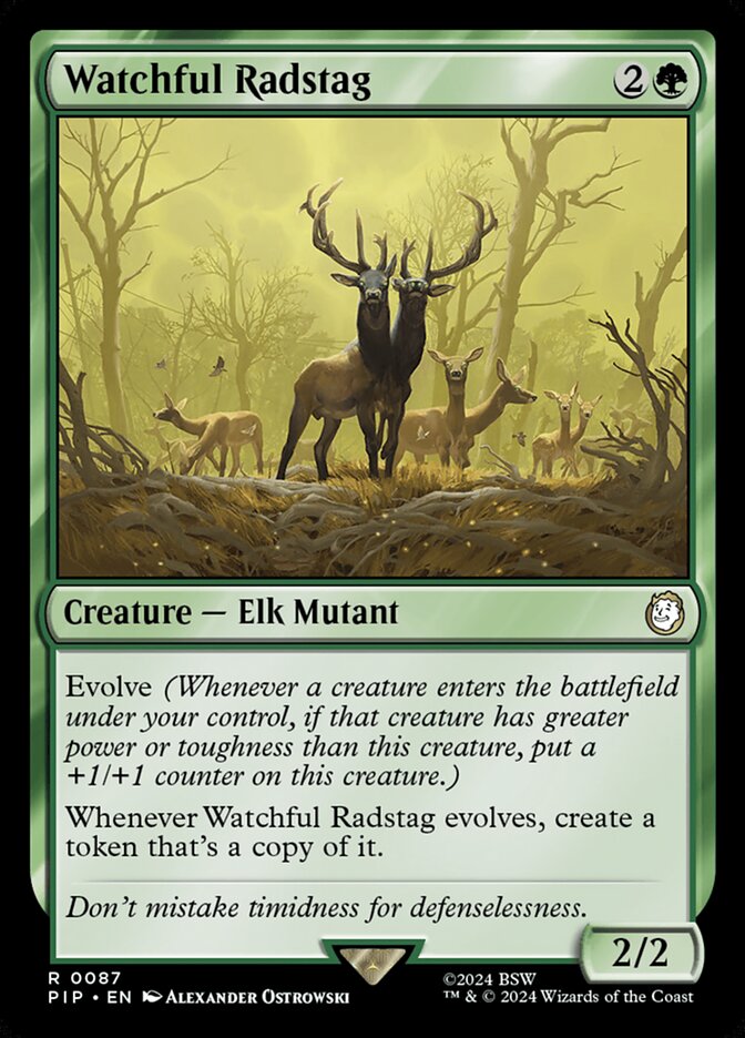 Watchful Radstag - Magic: The Gathering - MoxLand